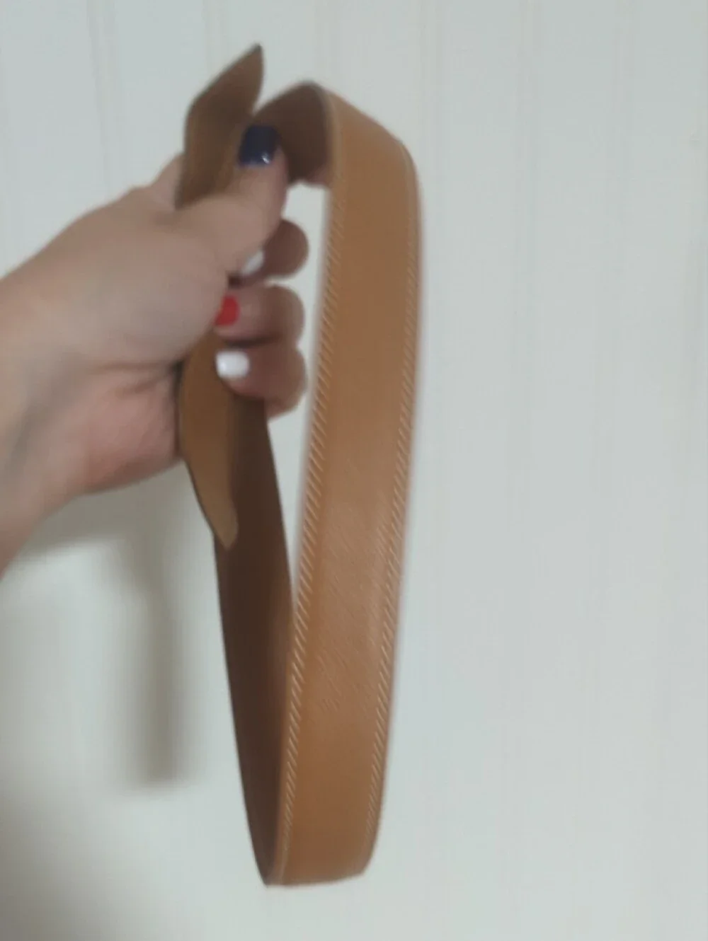 Hermes Tan Leather Belt Strap
